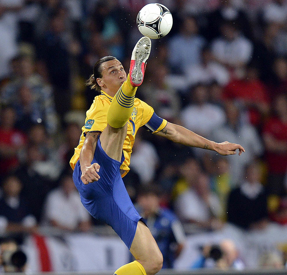 Zlatan Ibrahimovic's overhead kick