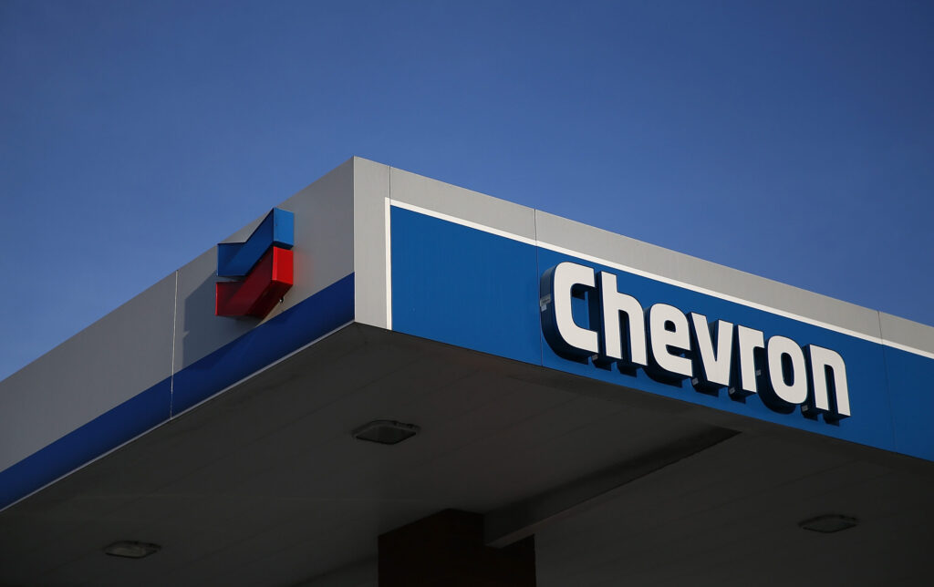 Chevron Gas Station usa